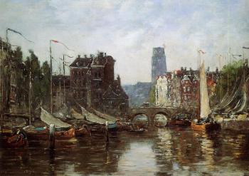 尤金 佈丹 Rotterdam, Le Pont de Bourse 尤金 佈丹 Rotterdam, Le Pont de Bourse